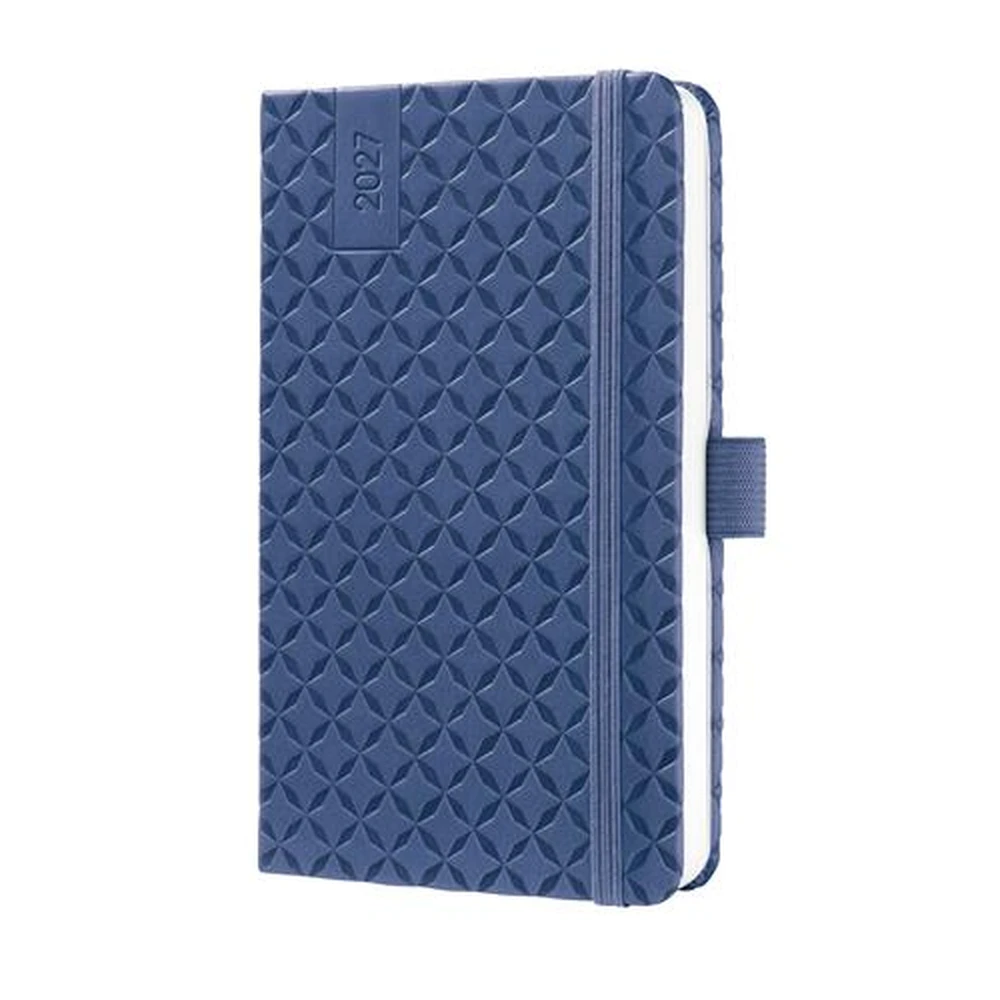 SIGEL Jolie Calendar A6 weekly 2027 hard cover indigo blue SI7J100