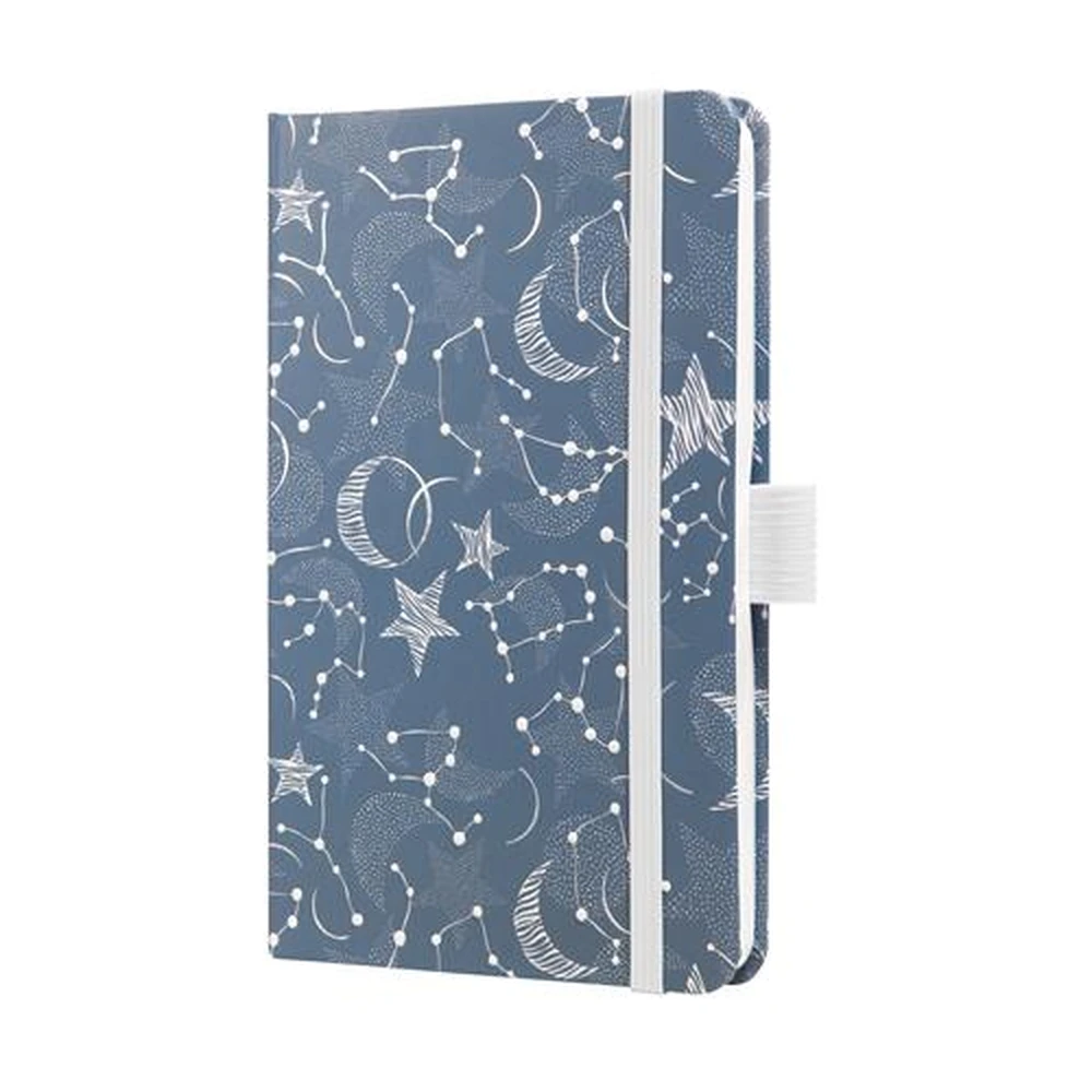 SIGEL Jolie Calendar A6 weekly 2027 hard cover Cosmic Fantasy Blue SI7J348