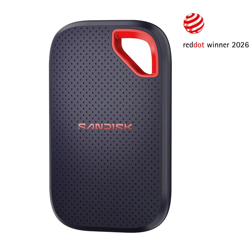 SANDISK 4TB Extreme Portable Triple USB 2000MB/s Fekete SDSSDE70-4T00-G25