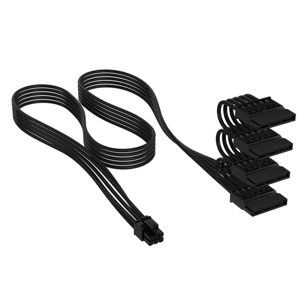 CORSAIR CP-8920454 Premium SATA kabel crno