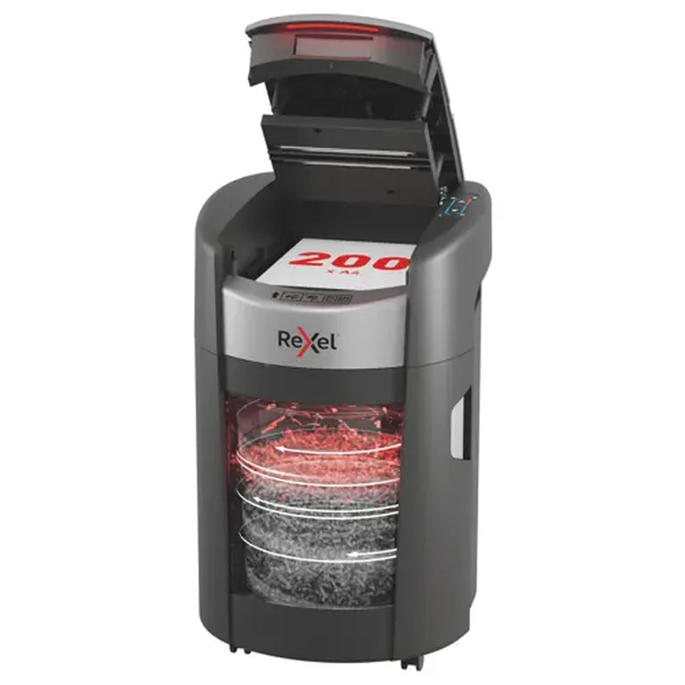 REXEL ShredMax AutoFeed+ 200X shredder konfetti 200 lap IGTR2025200X