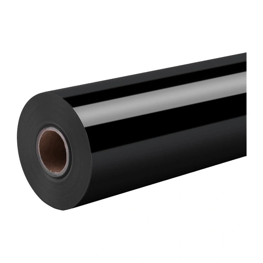 HTVRONT Bright self-adhesive foil 30.5cm x 180cm Black 088967