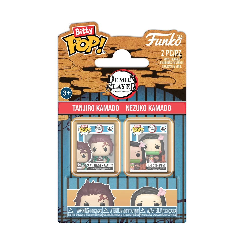 FUNKO Bitty POP Demon Slayer Tanjiro és Nezuko 2db FU93996 889698939966
