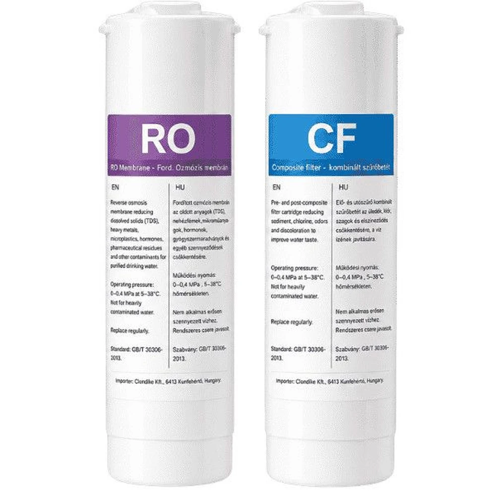 Filter insert set CF+RO desktop reverse ozmózis víztisztítóhoz