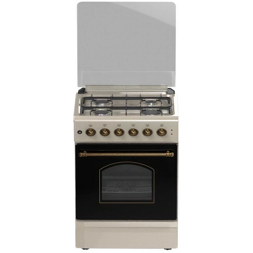 NOVACOOK Retro tűzhely kombinált gázos A 46 l bézs T50GE-RETRO