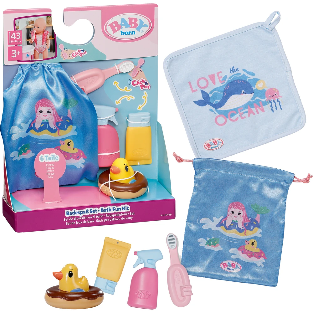 ZAPF CREATION Baby born Fürdető set accessory 839881