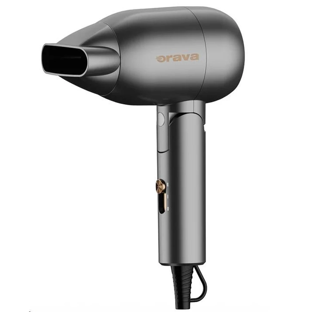ORAVA traveling hair dryer foldable handle ceramics grille 1300W HD-407