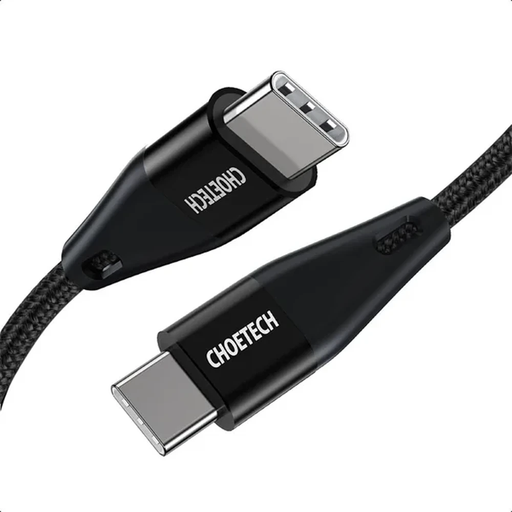 CHOETECH USB 2.0 Type C Connector Black 1.2m XCC-1003