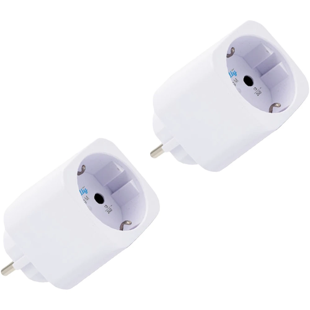 SHELLY Plug M Gen3 consumption meter smart connector Matter white 2pcs Shelly_Plug_M_Gen3_2er_w
