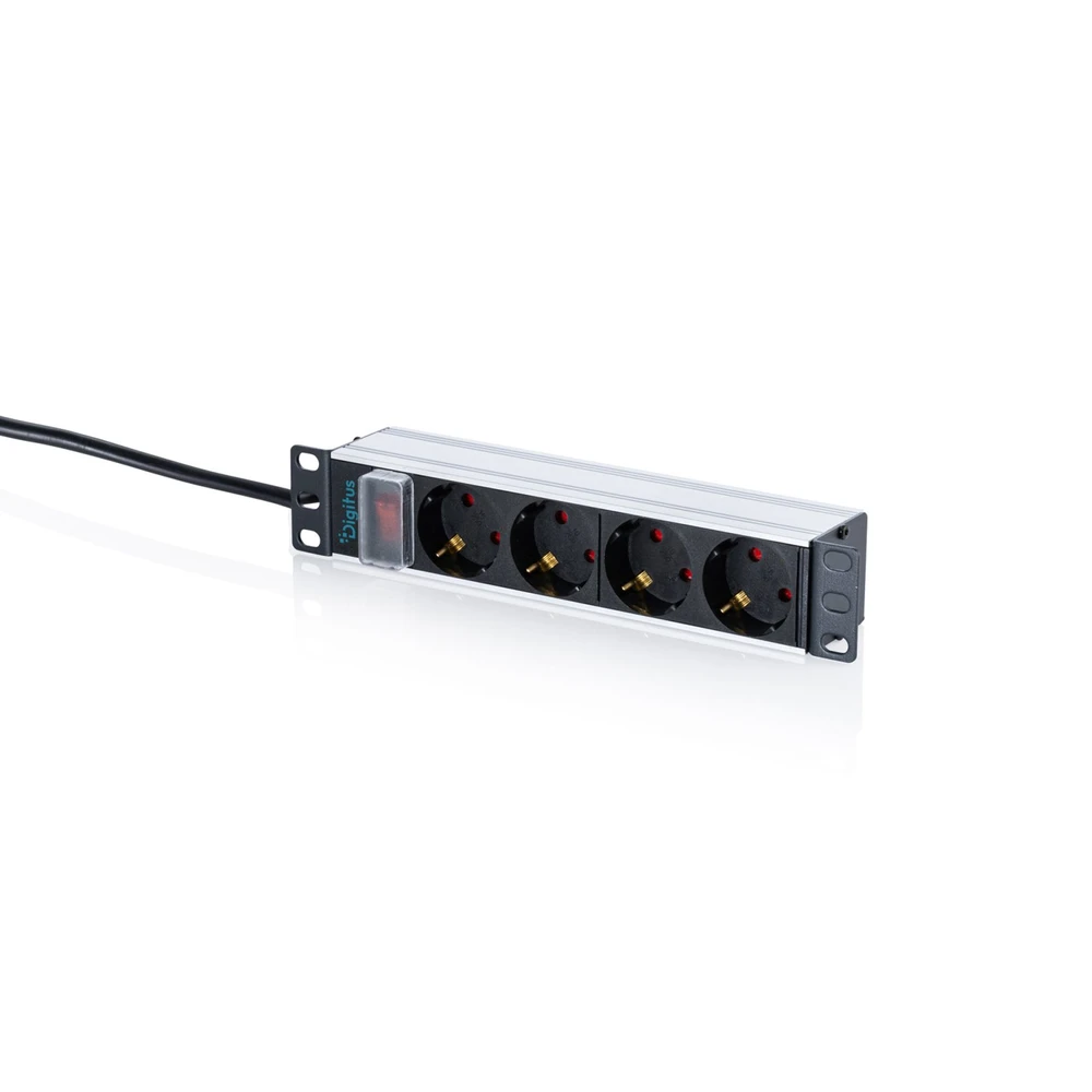 DIGITUS Over voltage protector 4DIN 2m Black/White DN-95418-S