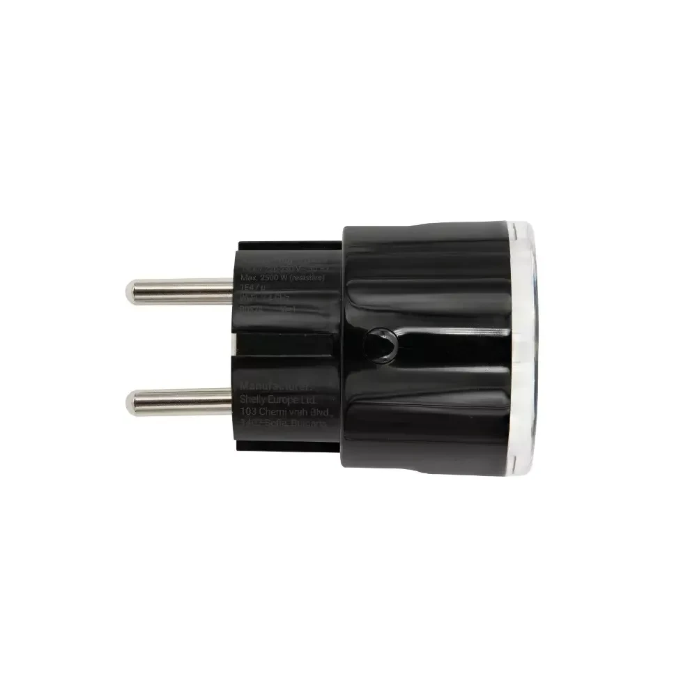 SHELLY Wave Plug S consumption meter smart connector Z-Wave LR black ALL-KON-WAVEPLUGS-B-LR