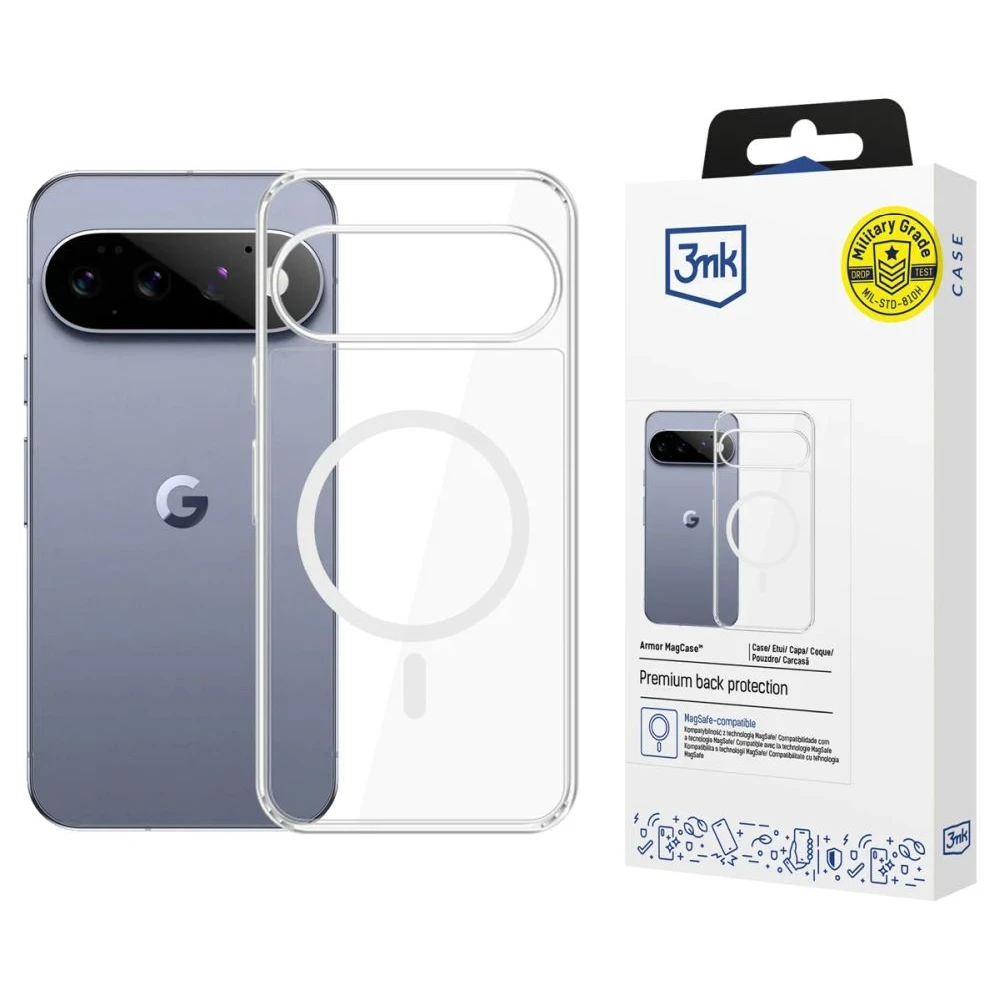 3MK Armor MagCase hátlaptok Google Pixel 11 Pro XL átlátszó