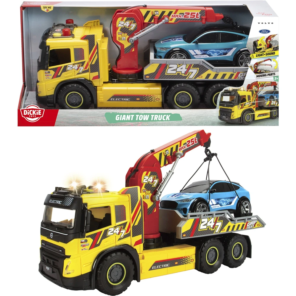 DICKIETOYS Giant Tow Truck vontatóautó light and sound effect 203749039
