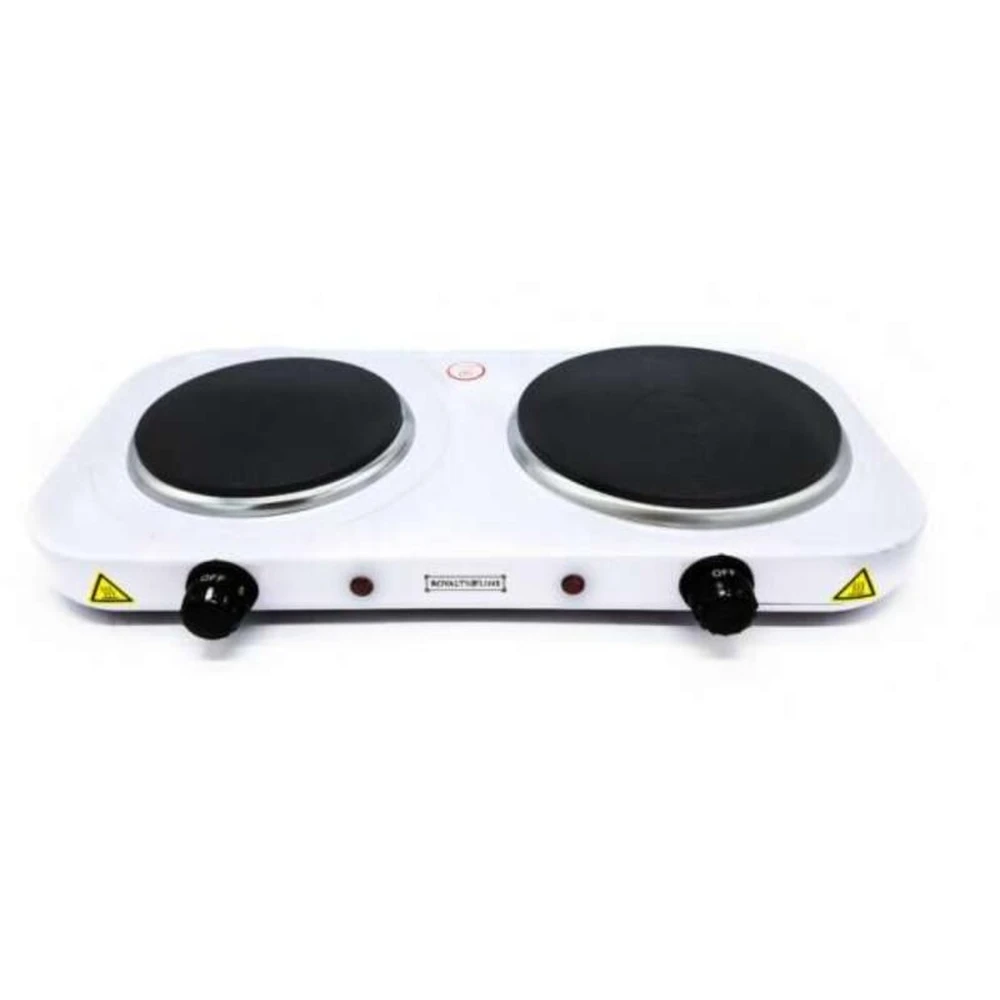 ORION Kétlapos elektromos főzőlap 2000W öntöttvas fehér OEP-W2602