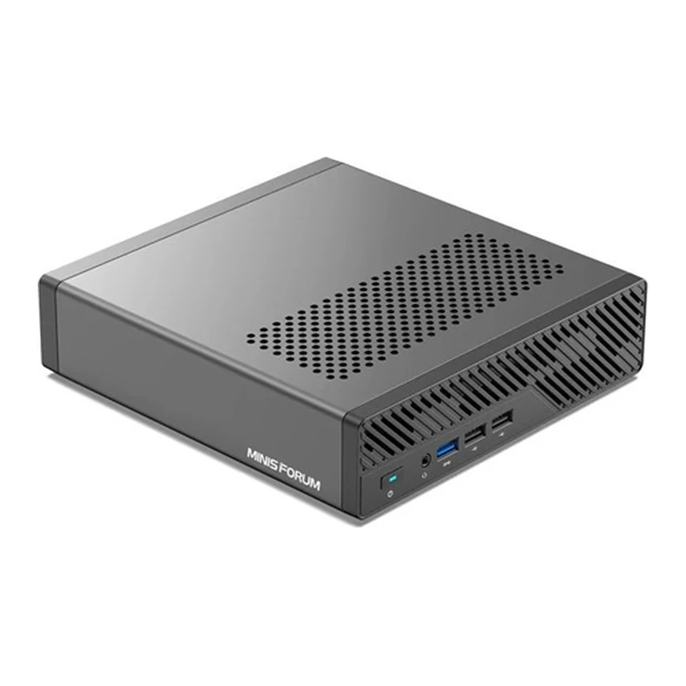 MINIS FORUM MS-01 Work Station UCFF ultra compact barebone workstation Intel Core i9-13900H grey MS-01-S1390