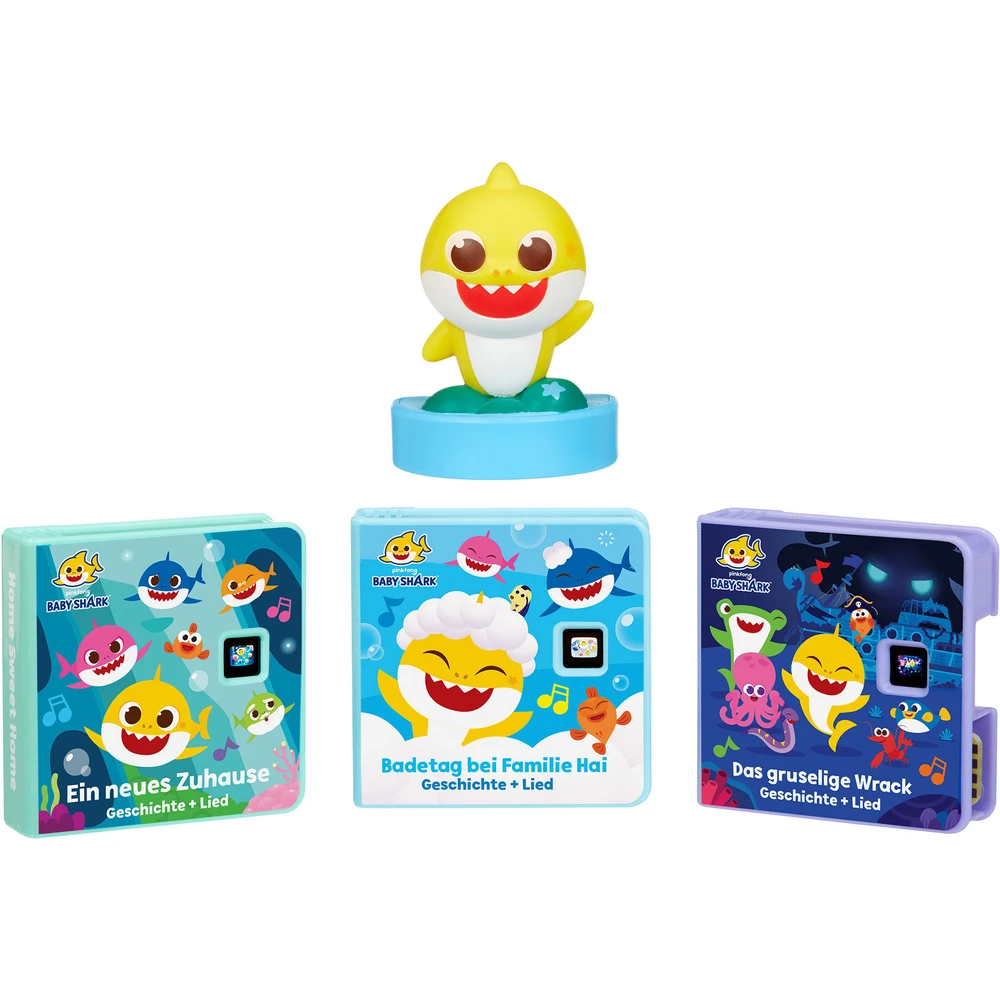 LITTLE TIKES Story Dream Machine Baby Shark family hangoskönyv stock 170225-GR