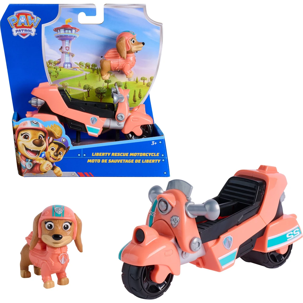 SPIN MASTER Paw patrol Liberty saving motorcycle gyűjthető figures 6074761