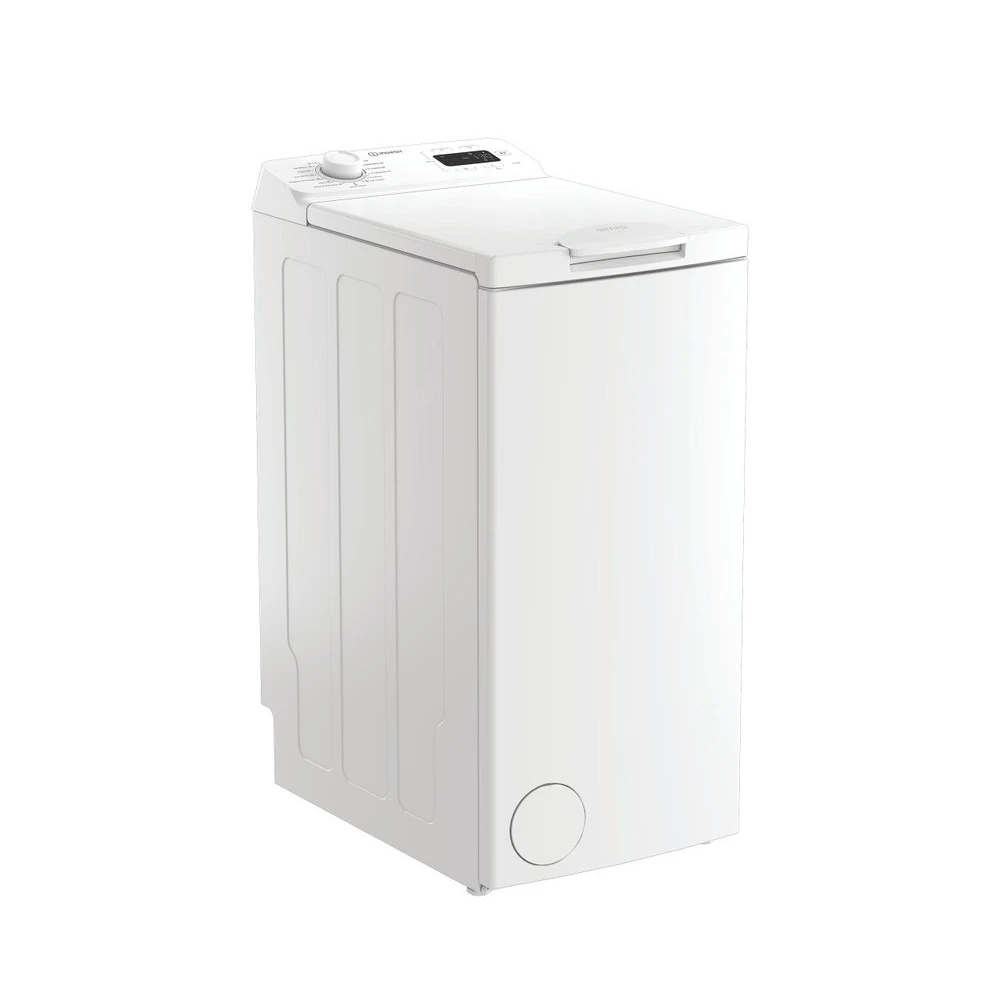 INDESIT TI5512EMTEE Mosógép felültöltős fehér