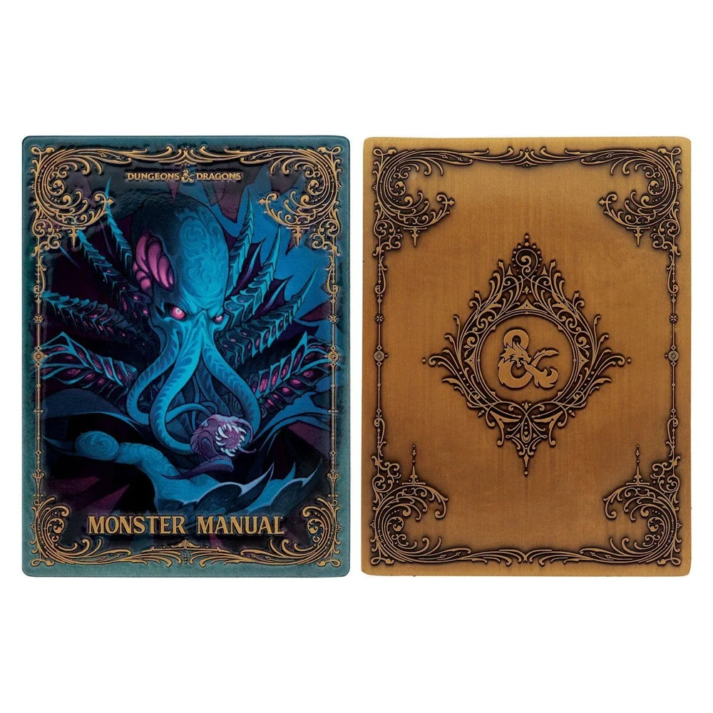 FANATTIK Dungeons & Dragons Monster Manual Alternate Cover Limited Edition emléktábla