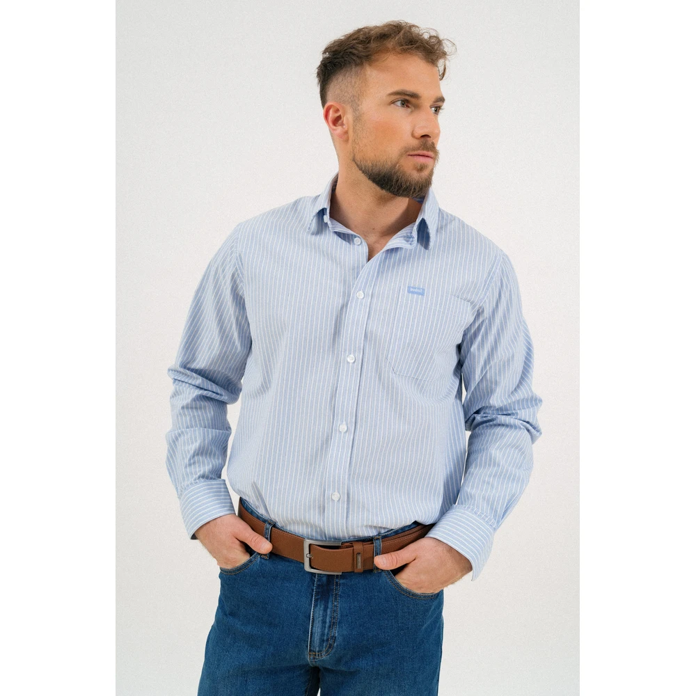 BUDMIL Regular fit ing Férfi XXXL kék-fehér