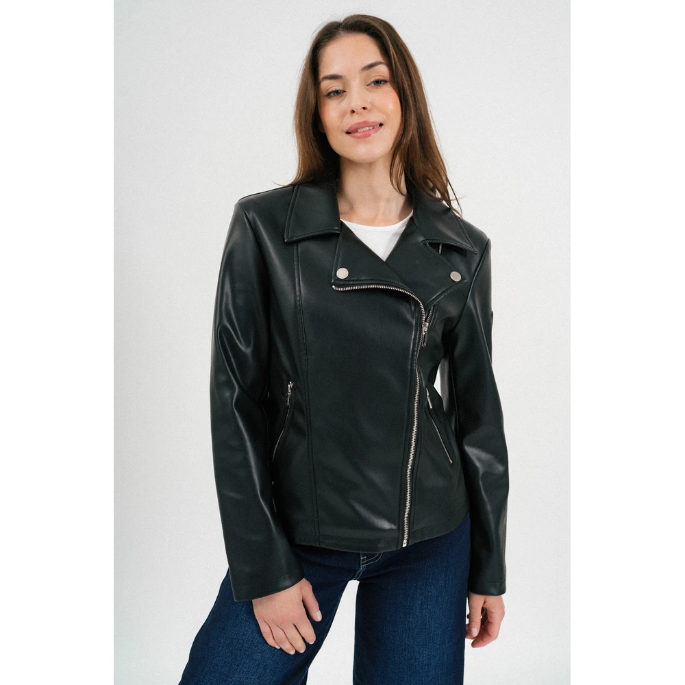BUDMIL Pleather motor dzseki Female XXL black