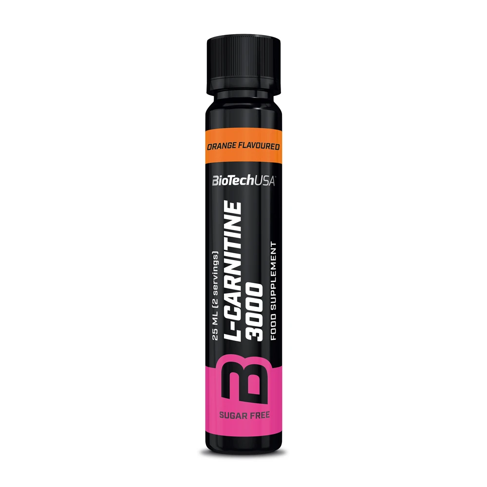 BIOTECH USA L-Carnitine ampulla orange 3000mg 25 ml 100772