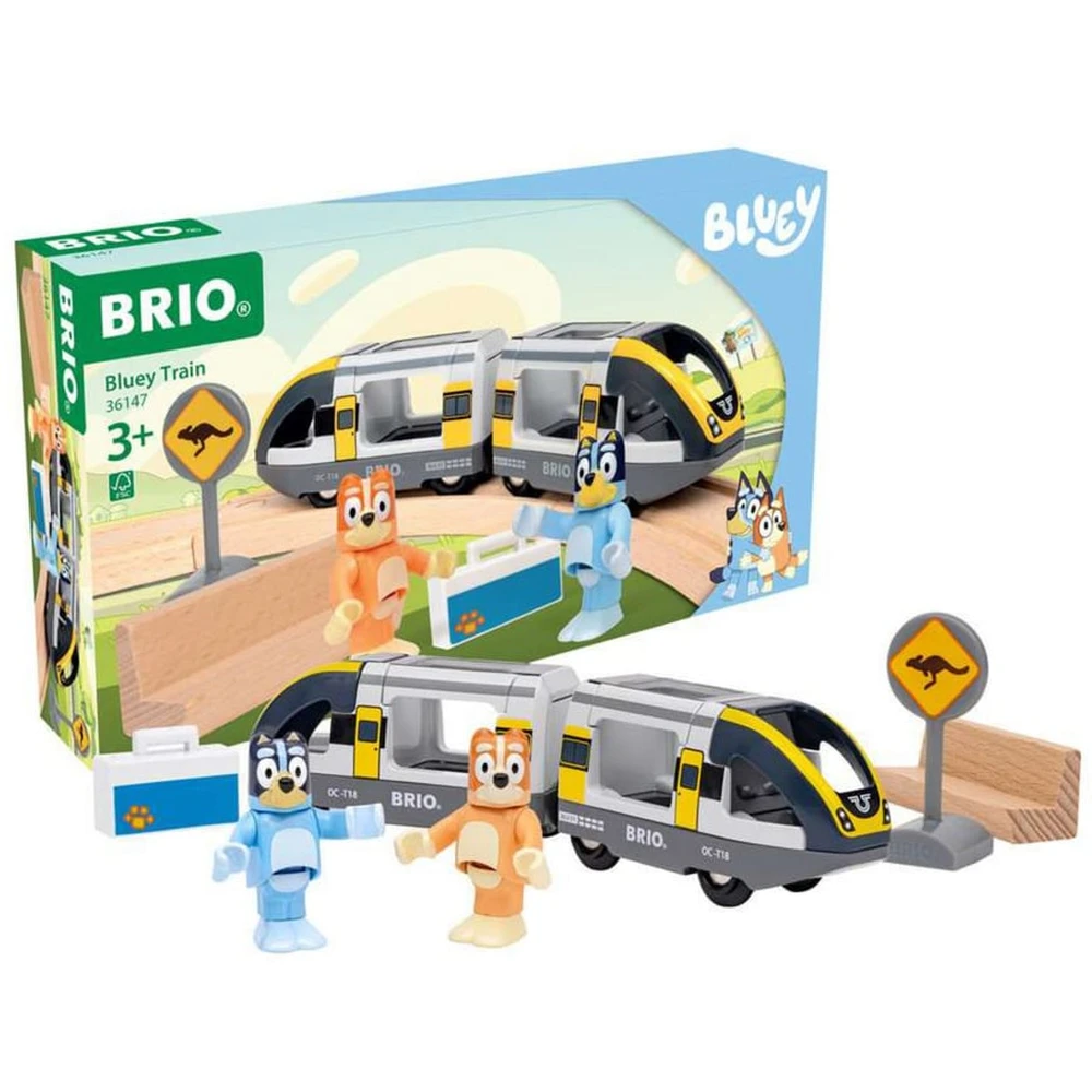 BRIO World Bluey traveller train stock 63614700