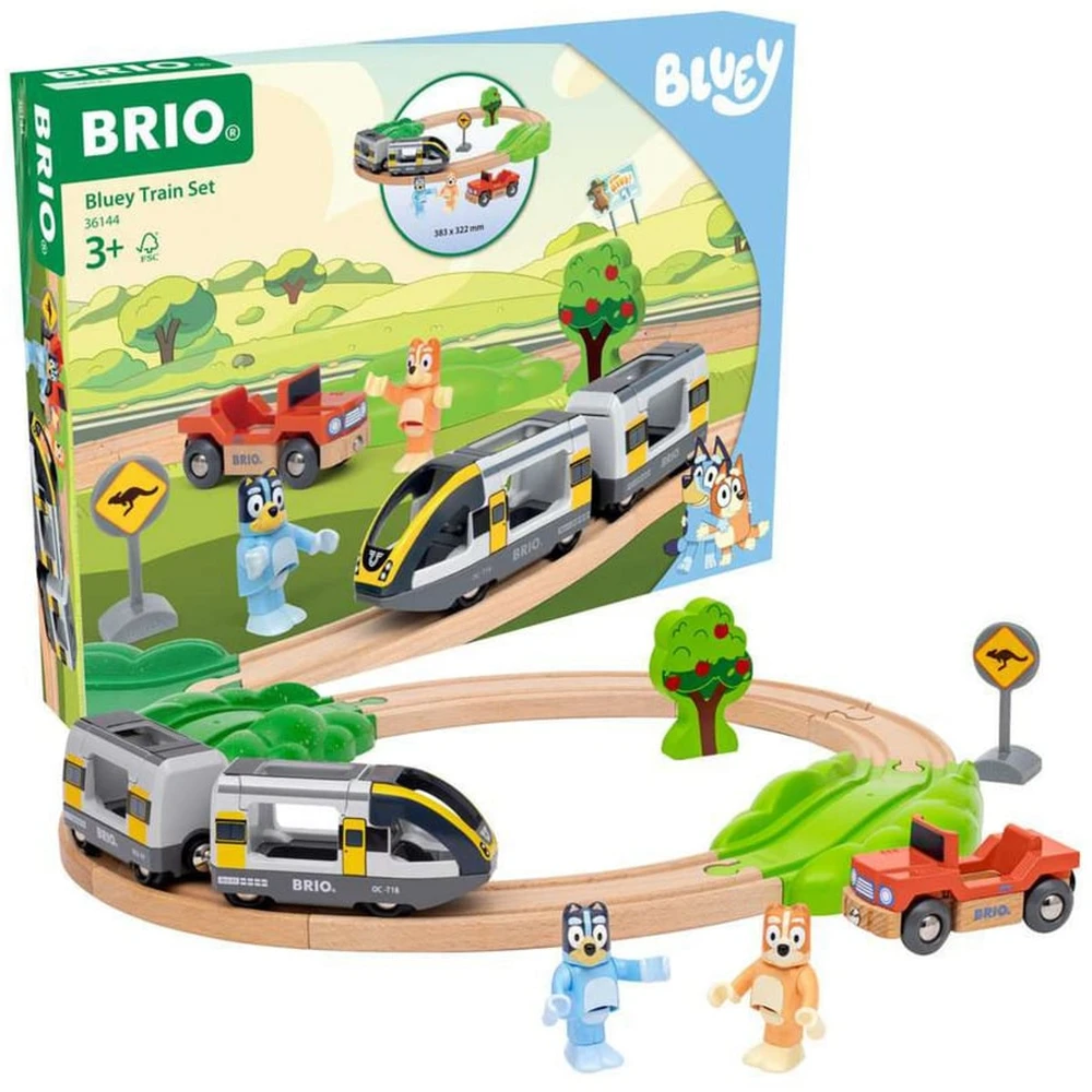 BRIO World Bluey vonatkészlet 63614400