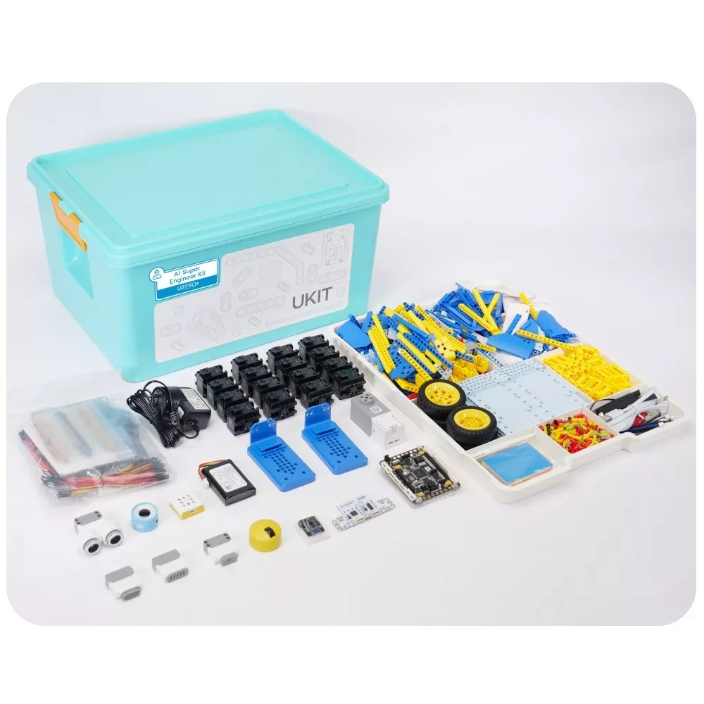 UBTECH uKit AI Super Engineer Kit advanced levels MI oktatócsomag UBT-UKIT-AI-SUPER-ENG