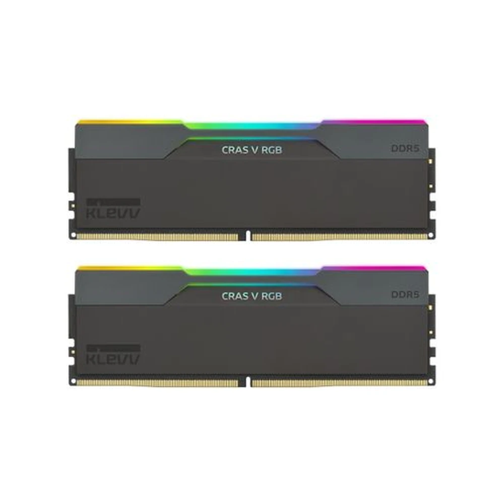 KLEVV RAM CRAS V RGB 32GB 2x16GB DDR5 6400 CL32 KD5AGUA80-64A320G