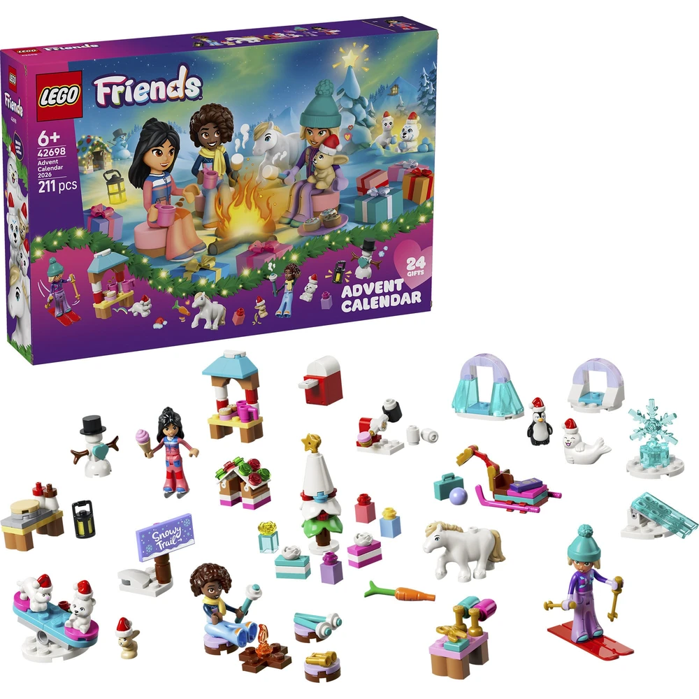 LEGO Friends Adventi naptár 2026 42698
