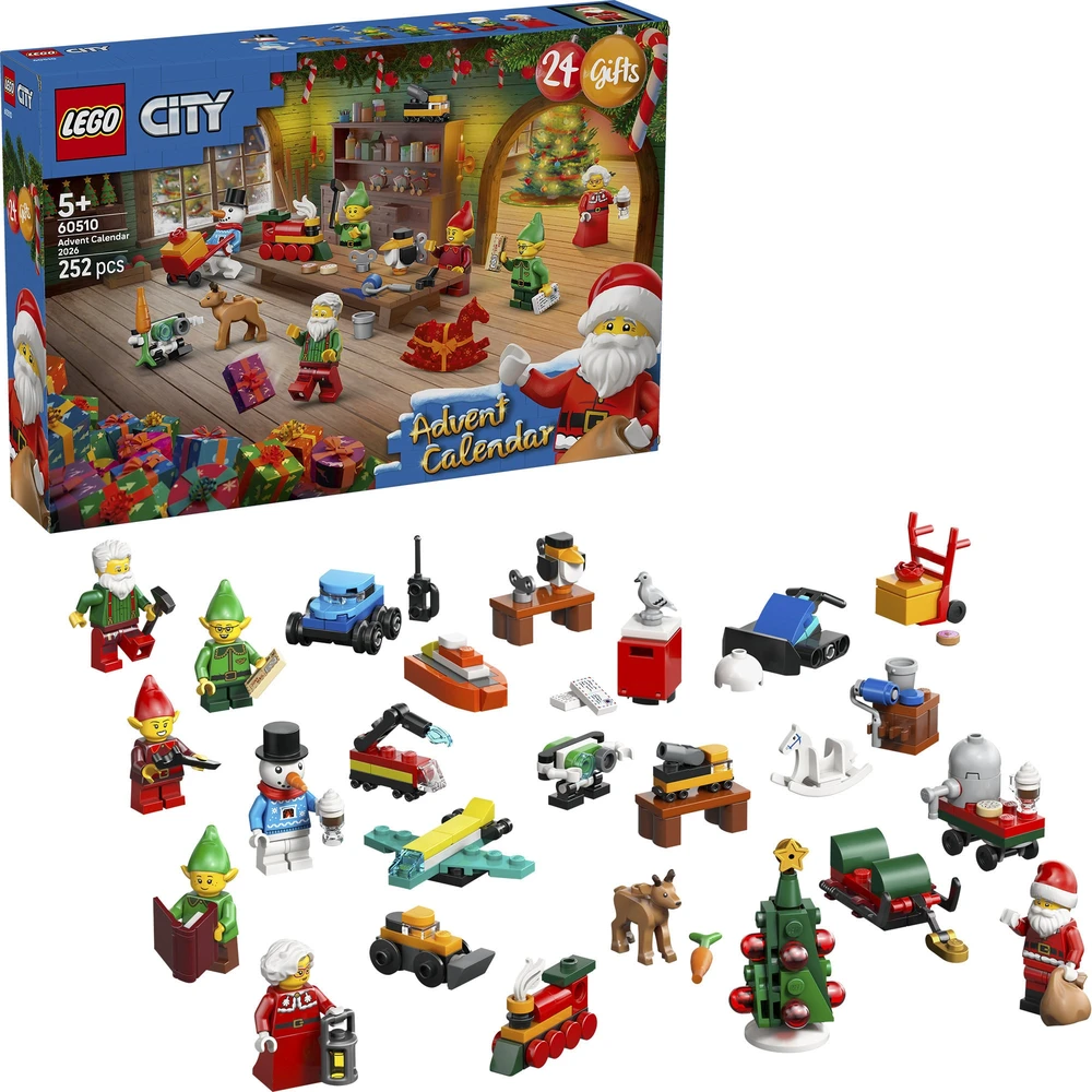 LEGO City adventi naptár 2026 60510