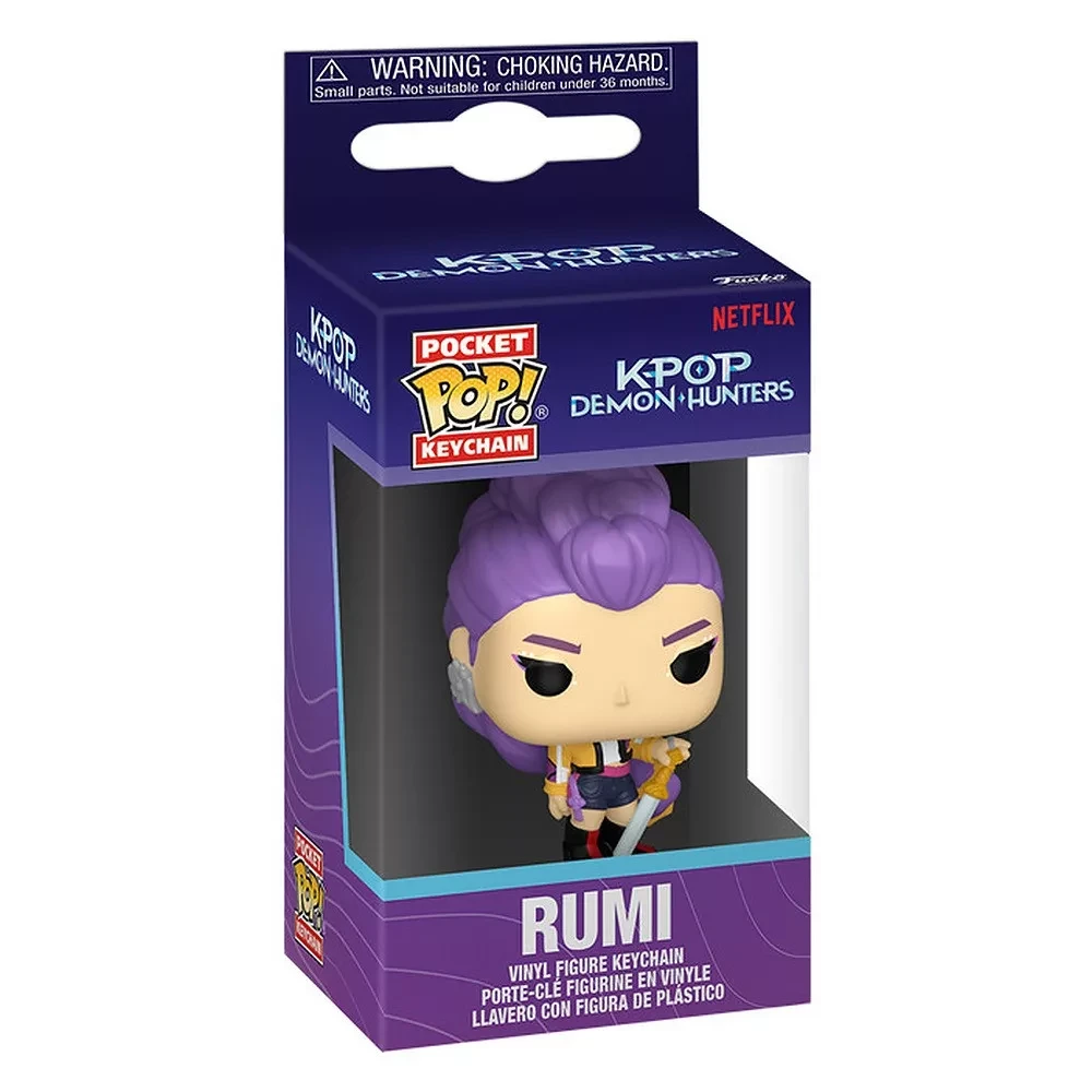 FUNKO Pocket Pop Keychain KPOP Demon Hunters - Rumi key ring 95687