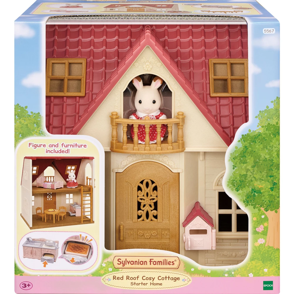 EPOCH Sylvanian Families beginner house set figures 5567