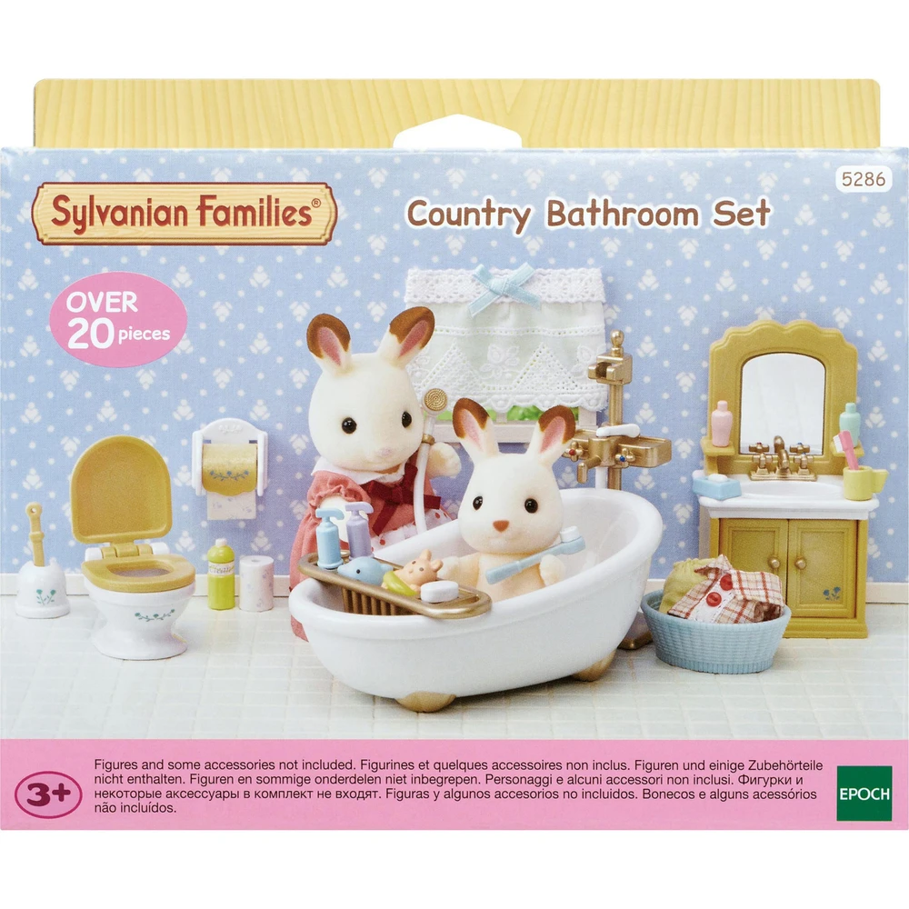 EPOCH Sylvanian Families rural bathroom set 5286