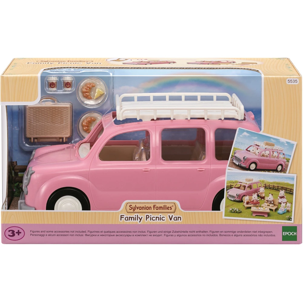 EPOCH Sylvanian Families Family car picknick with accessories 5535