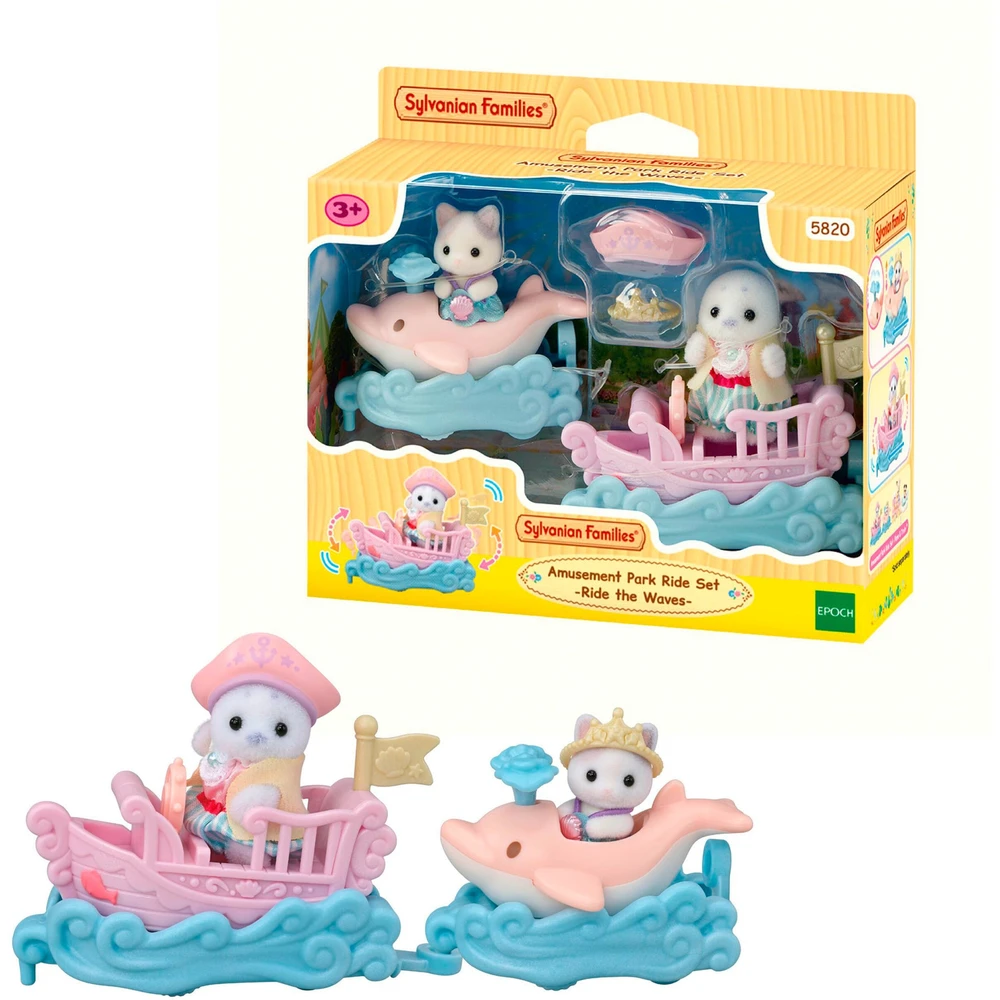 EPOCH Sylvanian Families Vidámparki hullámlovaglás szett 5820