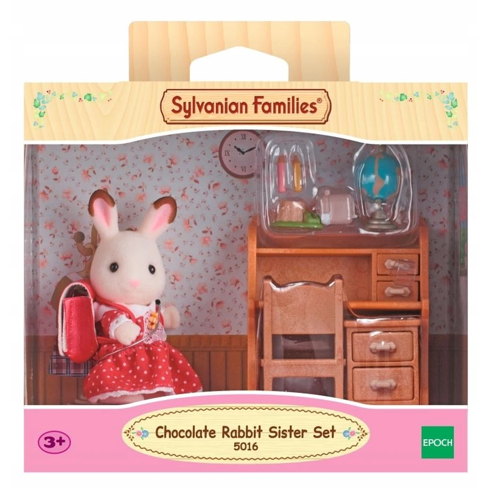 EPOCH Sylvanian Families Csokinyuszi húg desk set 5016