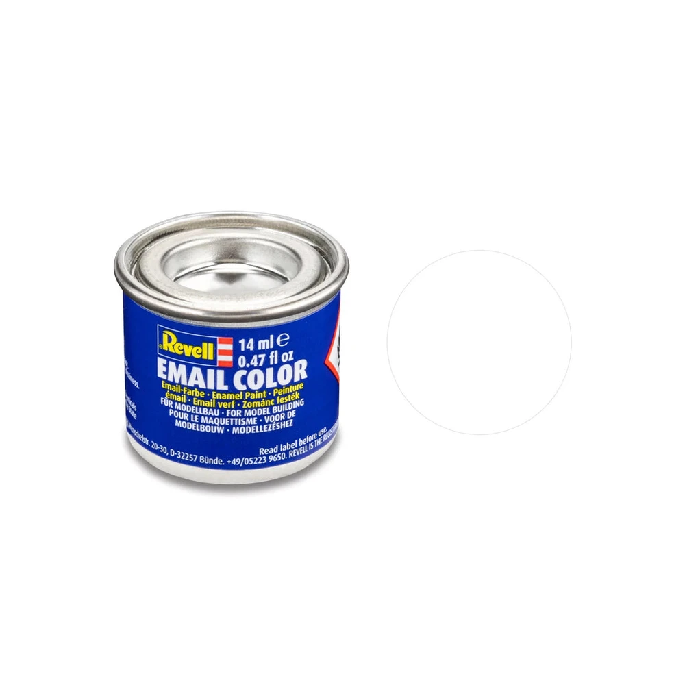 REVELL Email Color enamel makett paint matt white 14ml