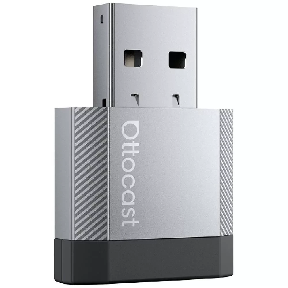 OTTOCAST CA530-T3 Mini Nova vezeték nélküli CarPlay/Android Auto adapter ezüst