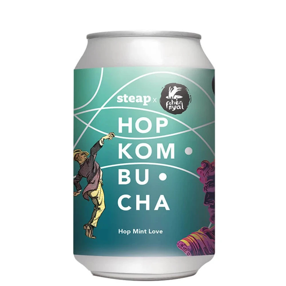 STEAP Kombucha x White Rabbit Hop Mint Love 330 ml