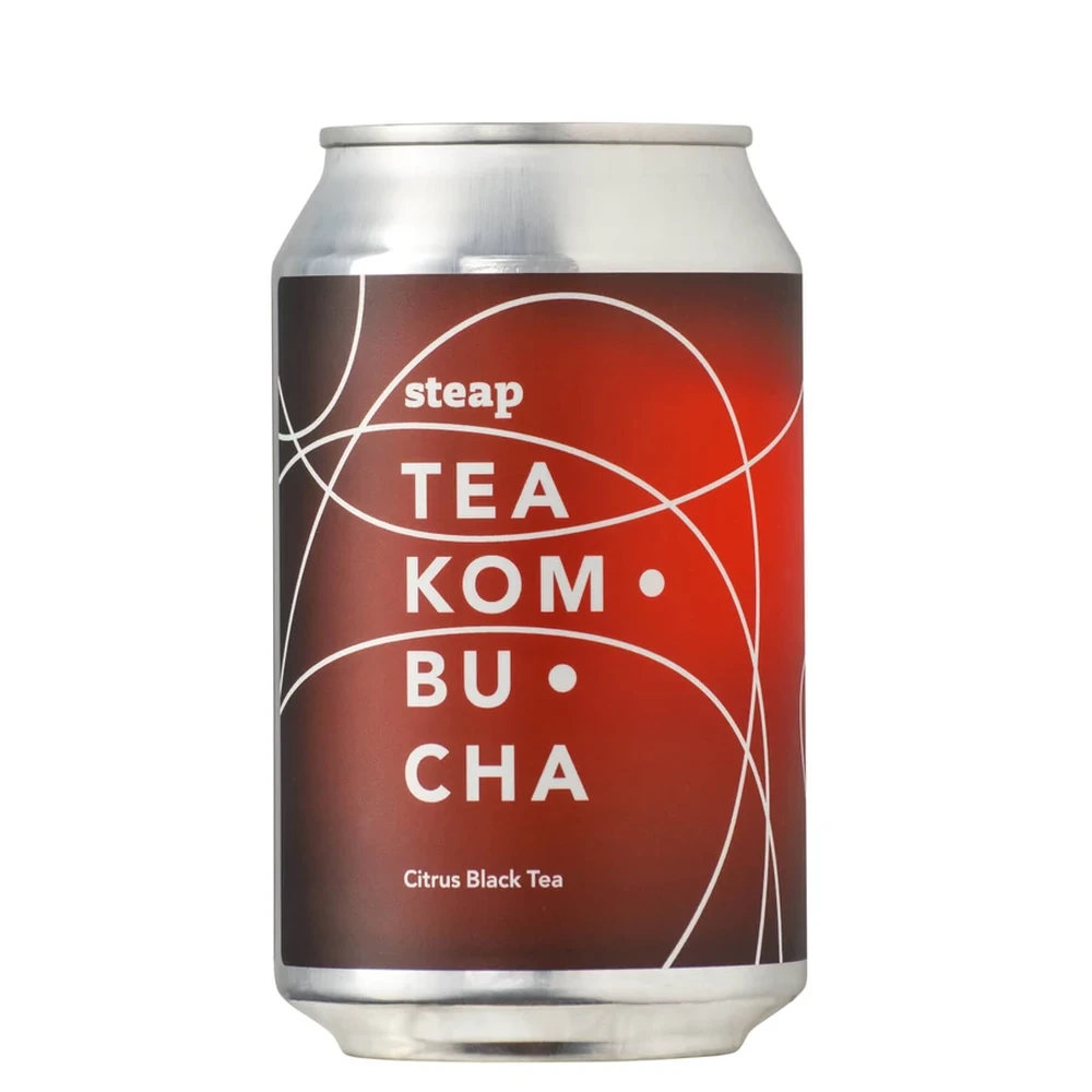 STEAP Kombucha citrusos black tea 330 ml