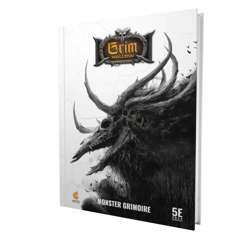 GHOSTFIRE GAMING Grim Hollow 2E Monster Grimoire English speaking accessory English