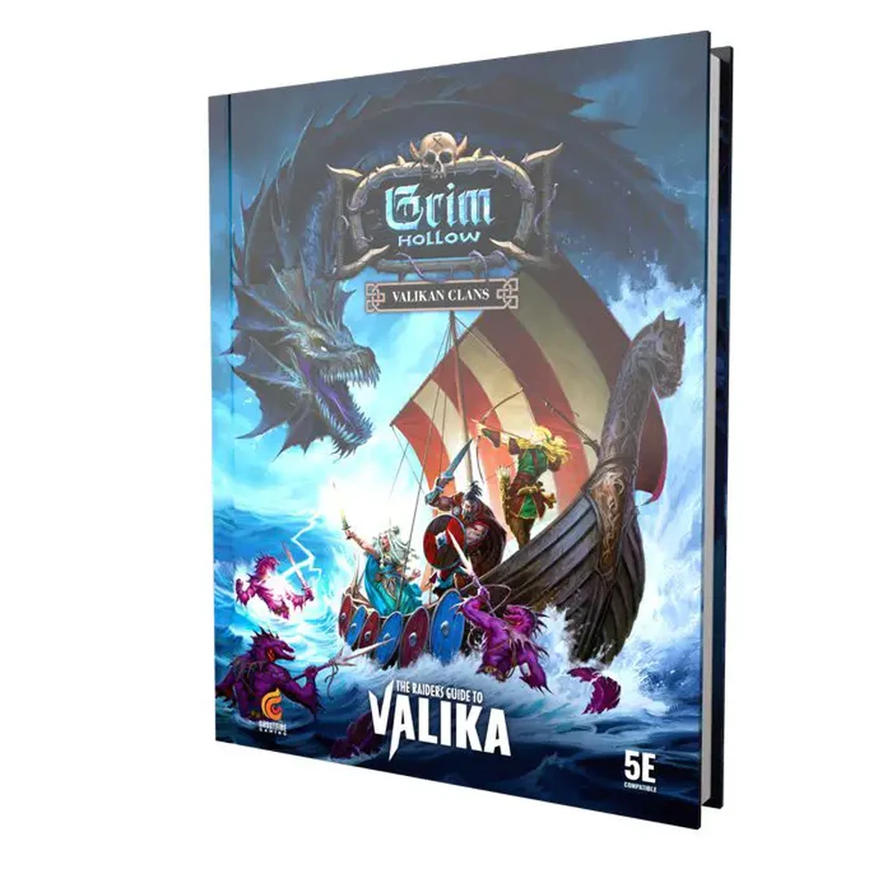 GHOSTFIRE GAMING Grim Hollow: The Raider’s Guide to Valika DnD 5e accessory English
