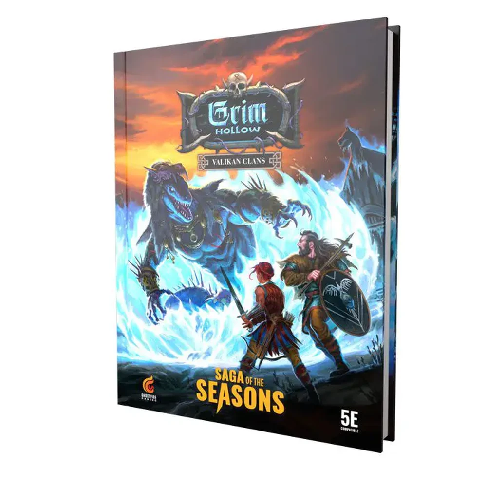 GHOSTFIRE GAMING Grim Hollow: Valikan Clans - Saga of the Seasons kalandmodul English