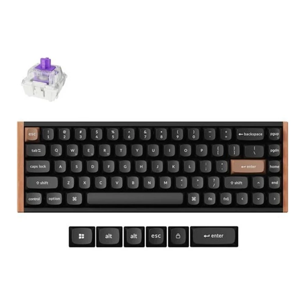 KEYCHRON K6 HE Wireless Magnetic Nebula Special Edition Hungarian black K6H-F1Z-HU