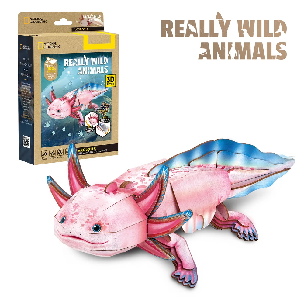 CUBICFUN 3D puzzle axolotl