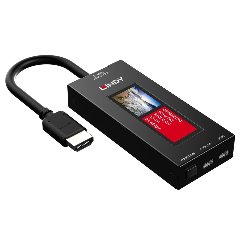 LINDY Signal Analyzer HDMI 8K60 AV device 32695