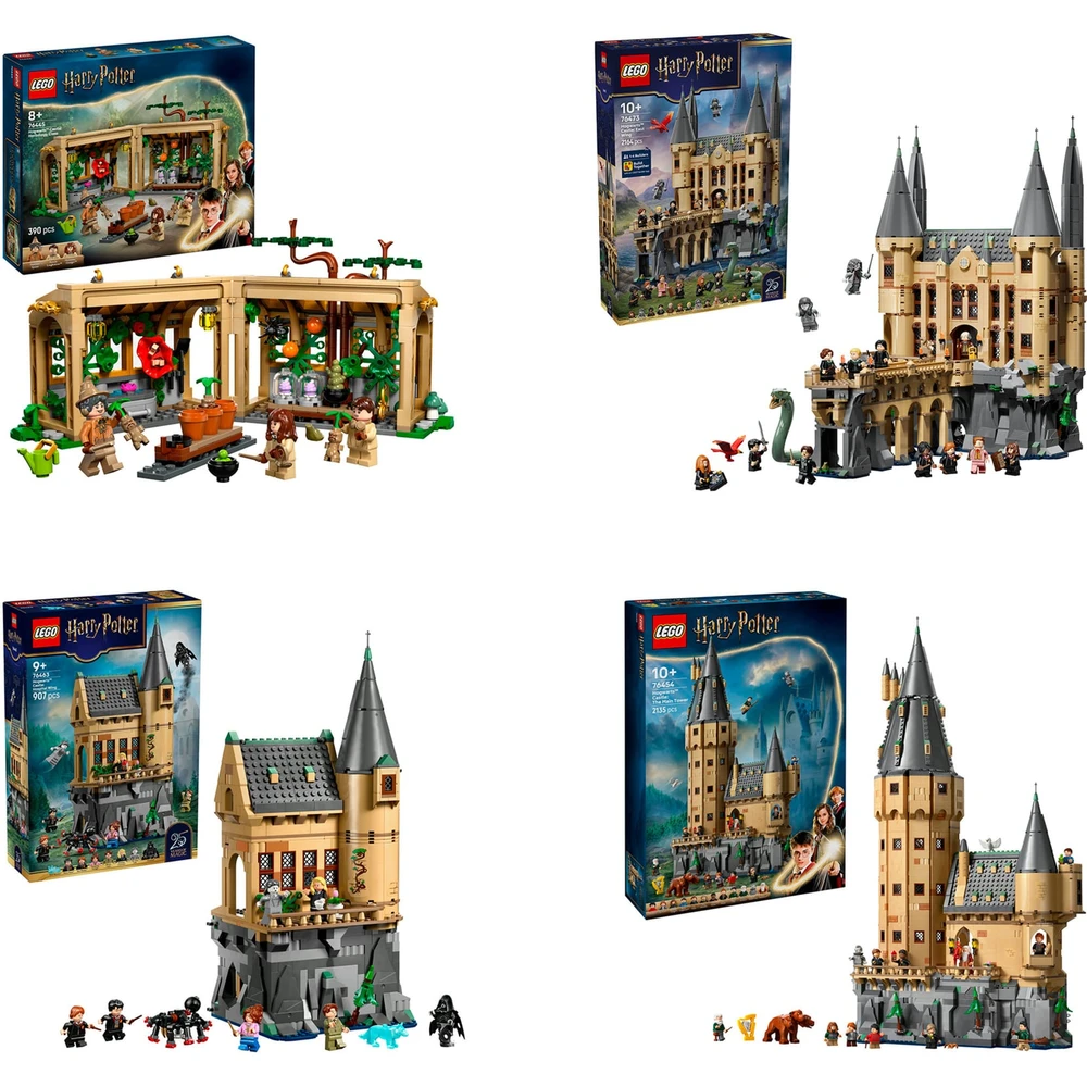 LEGO Harry Potter Hogwarts castle box 76473 76454 76445 76463