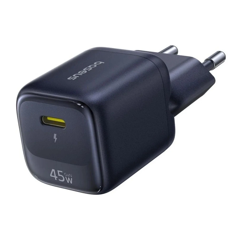 BASEUS EnerFill FN22 network charger Type-C outlet 45W PD GaN black E0123300